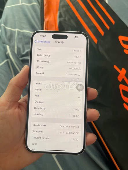 Apple iPhone 15 Plus 128GB Hồng. Mua bán Điện thoại tại Quận Tân Phú Tp Hồ Chí Minh được đăng bởi Hội Đồ Điện Tử hình 1