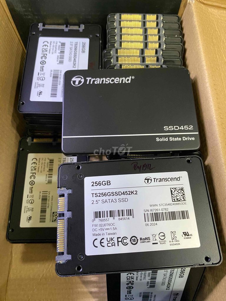 ssd 2.5 -256Gb transcend new hàng xách tay usa