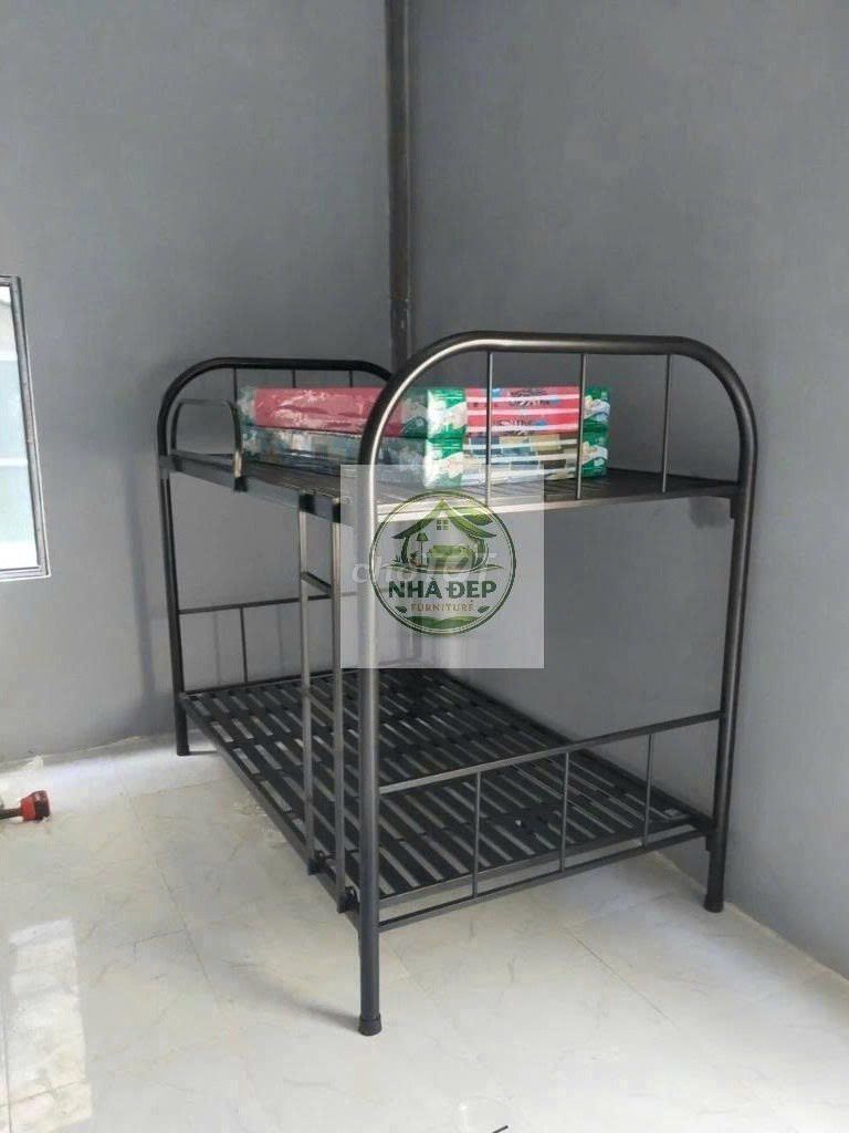 Giường tầng – Giường tầng + Giường tầng + Giường'. Mua bán Giường, chăn ga gối nệm tại Quận 7 Tp Hồ Chí Minh được đăng bởi Tổng Kho Nội Thất Sài Gòn hình 1