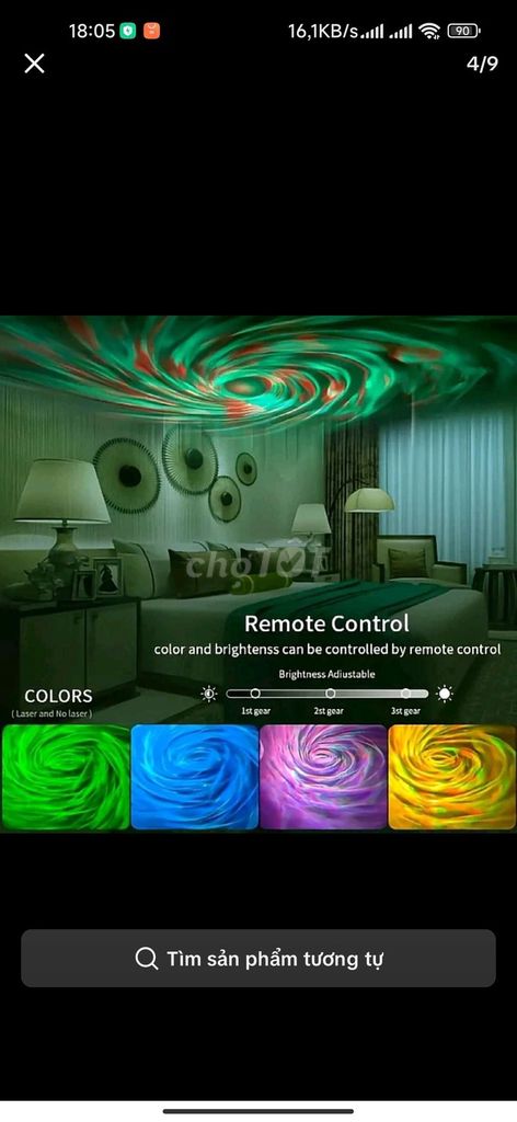 Đèn chiếu sao Q6 Star Light. Mua bán Đèn tại Quận Đống Đa Hà Nội được đăng bởi Hj Bao hình 1