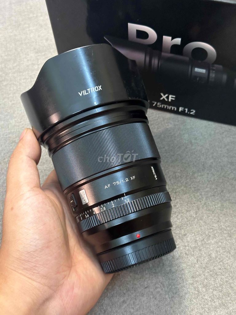 Viltrox AF 75mm F1.2 Pro Fullbox (Fujifilm X). Mua bán Máy ảnh, Máy quay tại Quận Hải Châu Đà Nẵng được đăng bởi Tiến Đạt hình 1