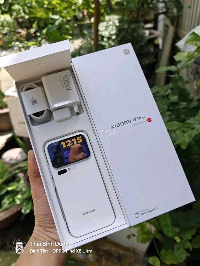 Xiaomi 17 Pro 16/512GB Trắng fullbox rom tv. Mua bán Điện thoại tại Quận Bình Tân Tp Hồ Chí Minh được đăng bởi Thái Bình Dương hình 1