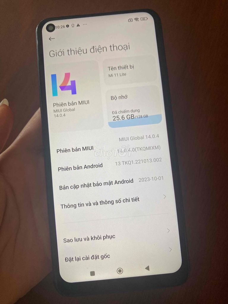 Xiaomi Mi 11 lite 8/128g. Mua bán Điện thoại tại Huyện Củ Chi Tp Hồ Chí Minh được đăng bởi Linh hình 1