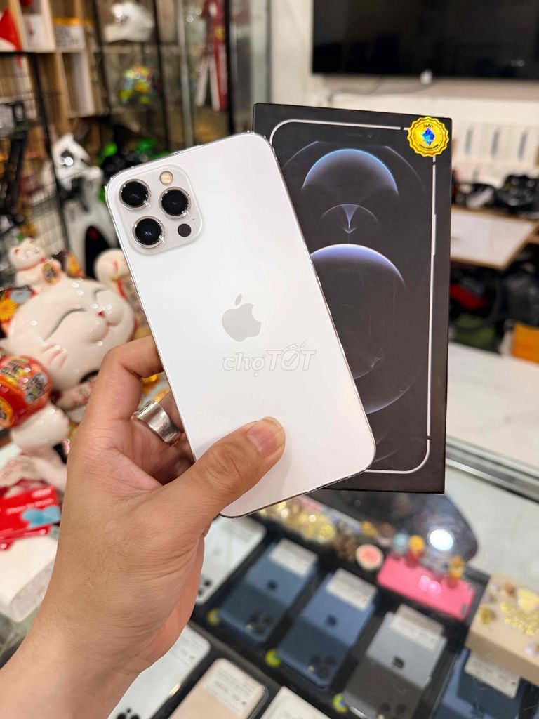 iPhone 12 Pro Max qt 128GB 99%. Mua bán Điện thoại tại Thành phố Long Xuyên An Giang được đăng bởi Băng Apple  chuyên iphone hình 1