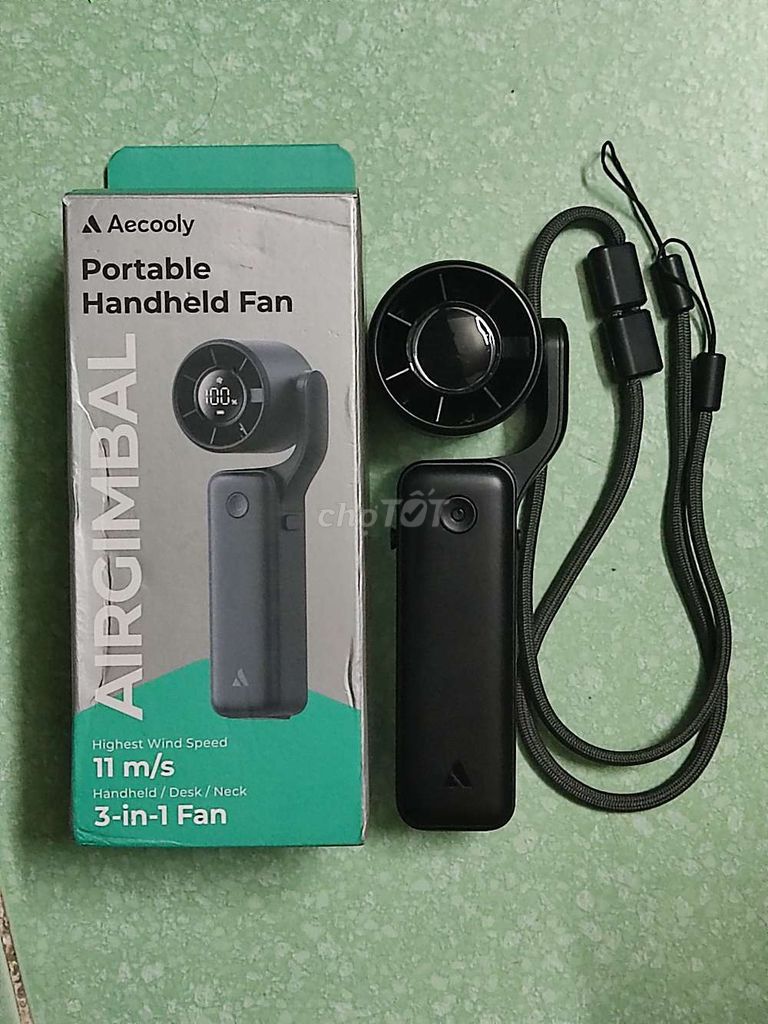 Quạt Aecooly Airgimbal Đen 3500mah. Mua bán Quạt tại Quận Tân Bình Tp Hồ Chí Minh được đăng bởi Anh Tuan hình 1