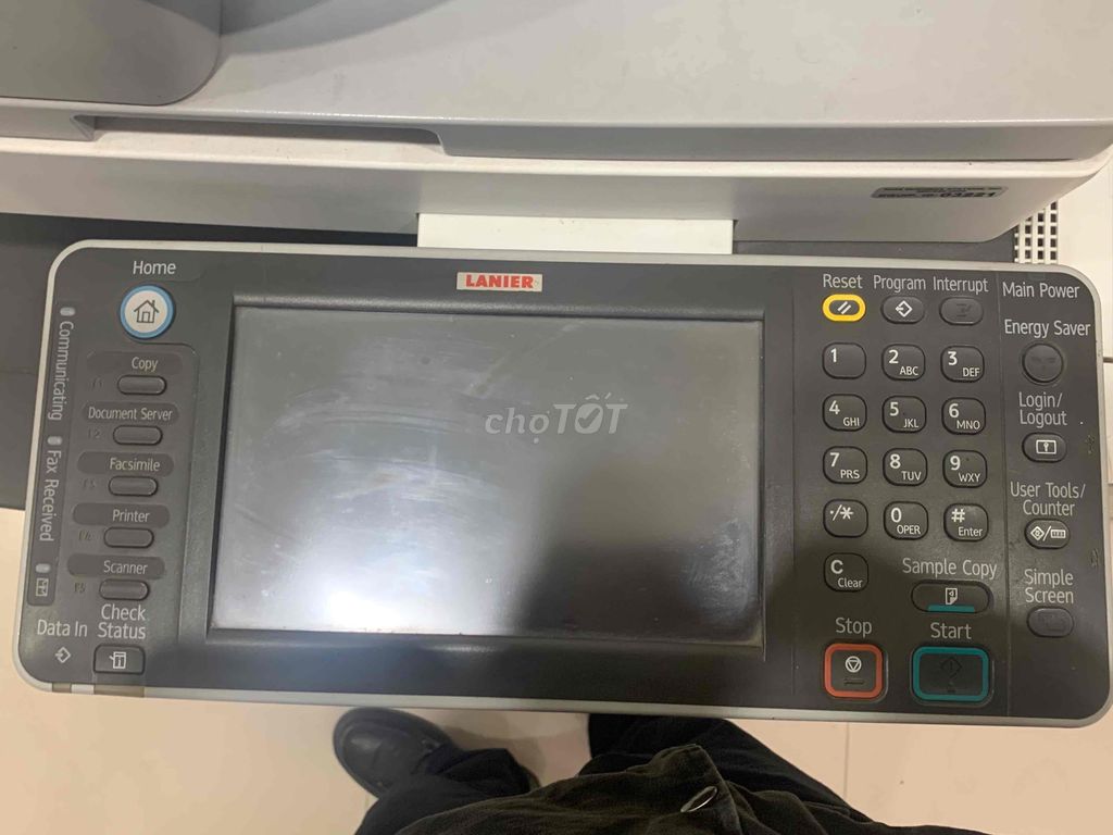 Bán MÁY PHOTOCOPY LANIER AFICIO MP 4002 in mờ mực