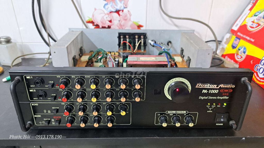 amply BOSTON PA-1000 zin 100%. Mua bán Tivi, Âm thanh tại Quận Bình Tân Tp Hồ Chí Minh được đăng bởi PH Computer Music hình 1