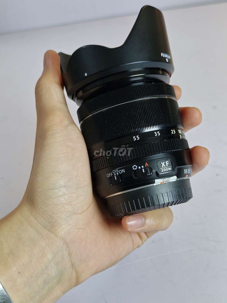 Ống kính Fujifilm XF18-55 Đen Như mới. Mua bán Máy ảnh, Máy quay tại Huyện Thanh Trì Hà Nội được đăng bởi oliu camera  hình 1