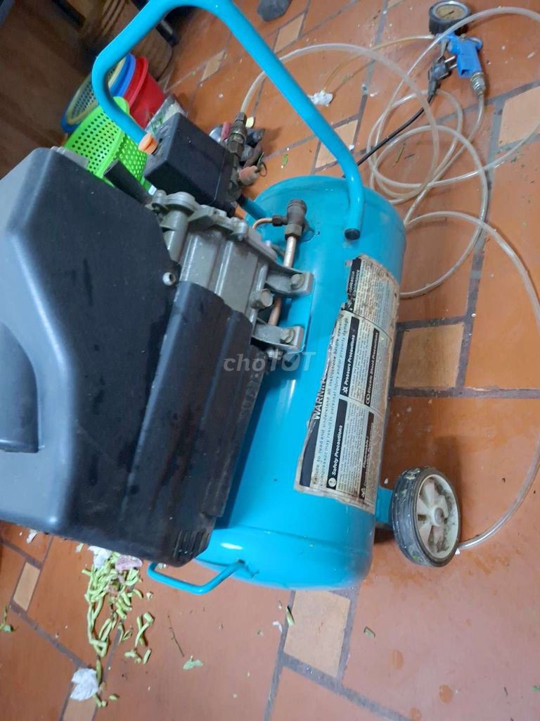 Máy nén khí Puny air 24L Đỏ đã sử dụng. Mua bán Đồ chuyên dụng, Giống nuôi trồng tại Quận Hà Đông Hà Nội được đăng bởi châu anh hình 1