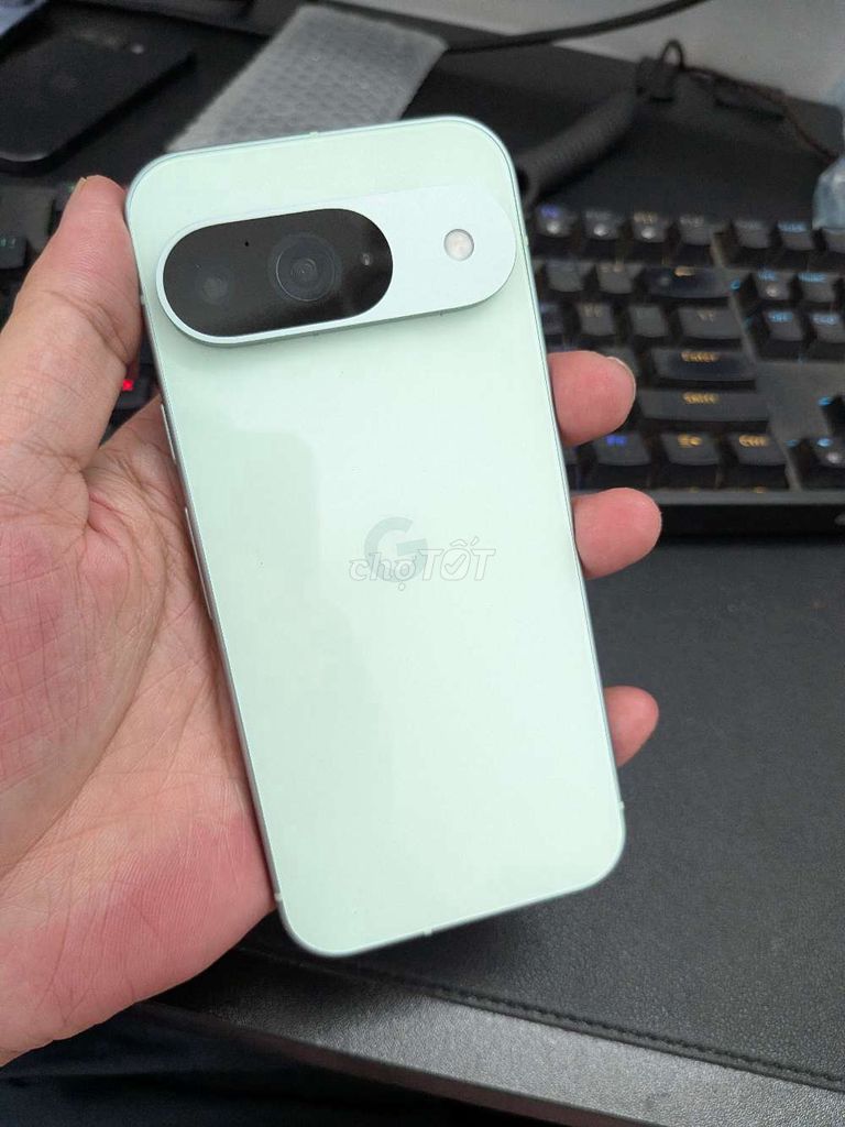 Google Pixel 9 128GB quốc tế xanh mint sạc 6 lần. Mua bán Điện thoại tại Quận Hai Bà Trưng Hà Nội được đăng bởi Tiến Đình hình 1