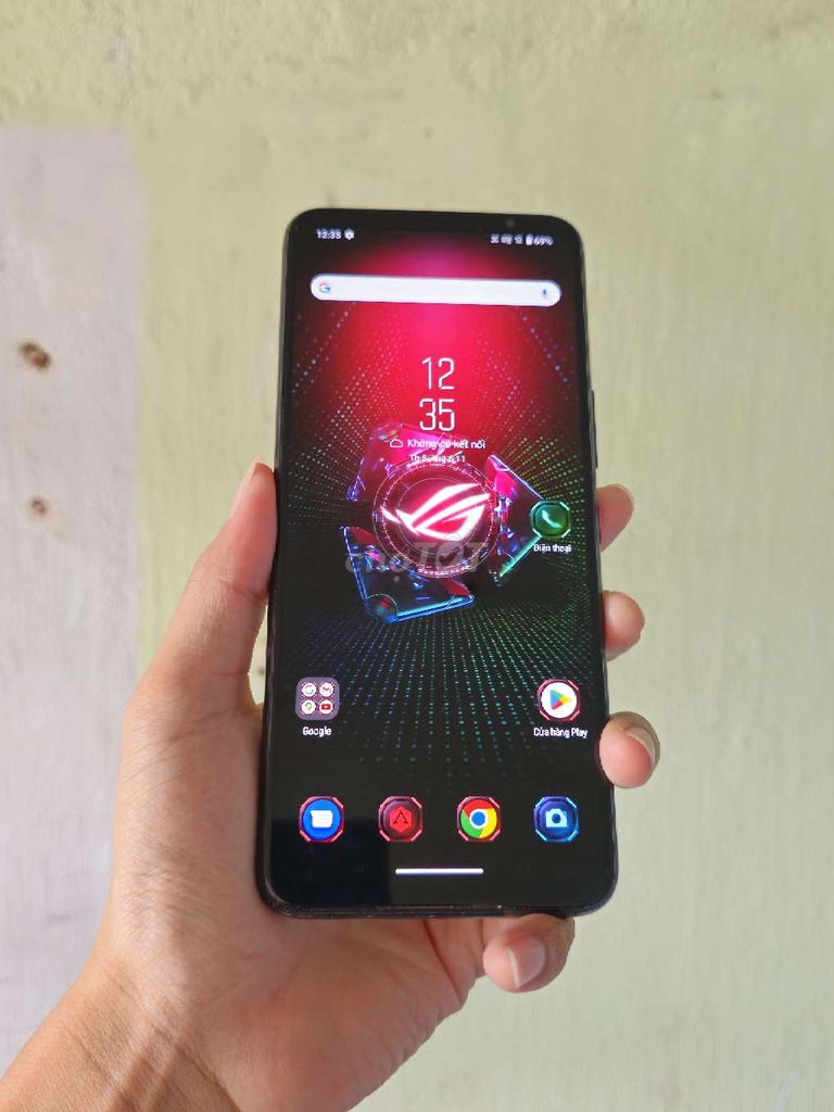 Asus Rogphone 5s 12/256gb. 144hz. pin 6000. Mua bán Điện thoại tại Quận 12 Tp Hồ Chí Minh được đăng bởi Smartphone giá kho hình 1