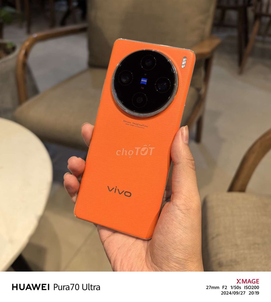 Vivo X100 Pro 12/256GB Fullbox - Màu Cam Đẹp