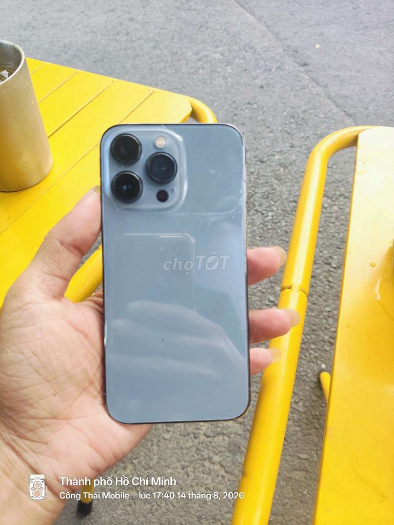 Apple iPhone 13 Pro 128GB Tím Đã sử dụng. Mua bán Điện thoại tại Quận Bình Tân Tp Hồ Chí Minh được đăng bởi thái  hình 1