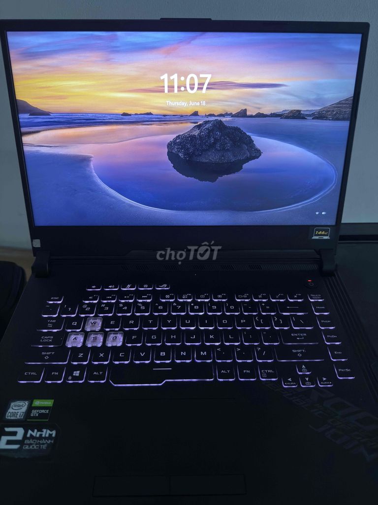 ROG G512 I7-10870H 16GB/512GB GTX 1650Ti. Mua bán Laptop tại Quận Tân Bình Tp Hồ Chí Minh được đăng bởi Phạm Tú hình 1