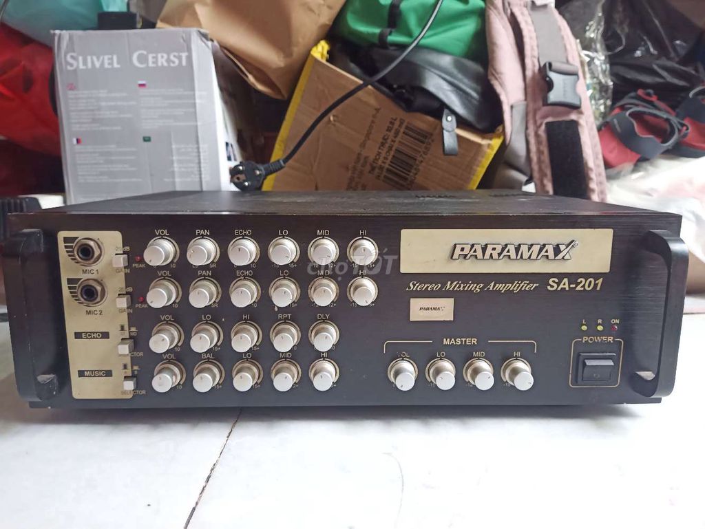 Ampli Paramax SA-201 Đen. Mua bán Tivi, Âm thanh tại Quận 4 Tp Hồ Chí Minh được đăng bởi ROMA hình 1