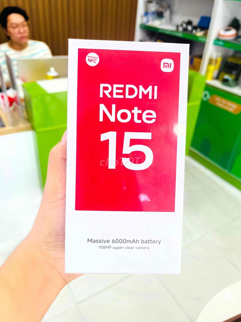 Xiaomi Redmi Note 15 128GB Xanh Glacier. Mua bán Điện thoại tại Quận Ngô Quyền Hải Phòng được đăng bởi minmobile HP hình 1