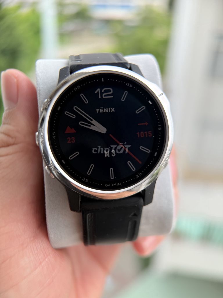 GARMIN FENIX 6S SILVER CHÍNH HÃNG FPT TIẾNG VIỆT