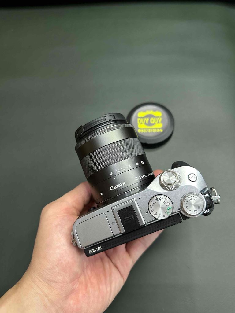 Máy ảnh Canon M6. Mua bán Máy ảnh, Máy quay tại Quận Bình Tân Tp Hồ Chí Minh được đăng bởi Phạm Phú Duy hình 1