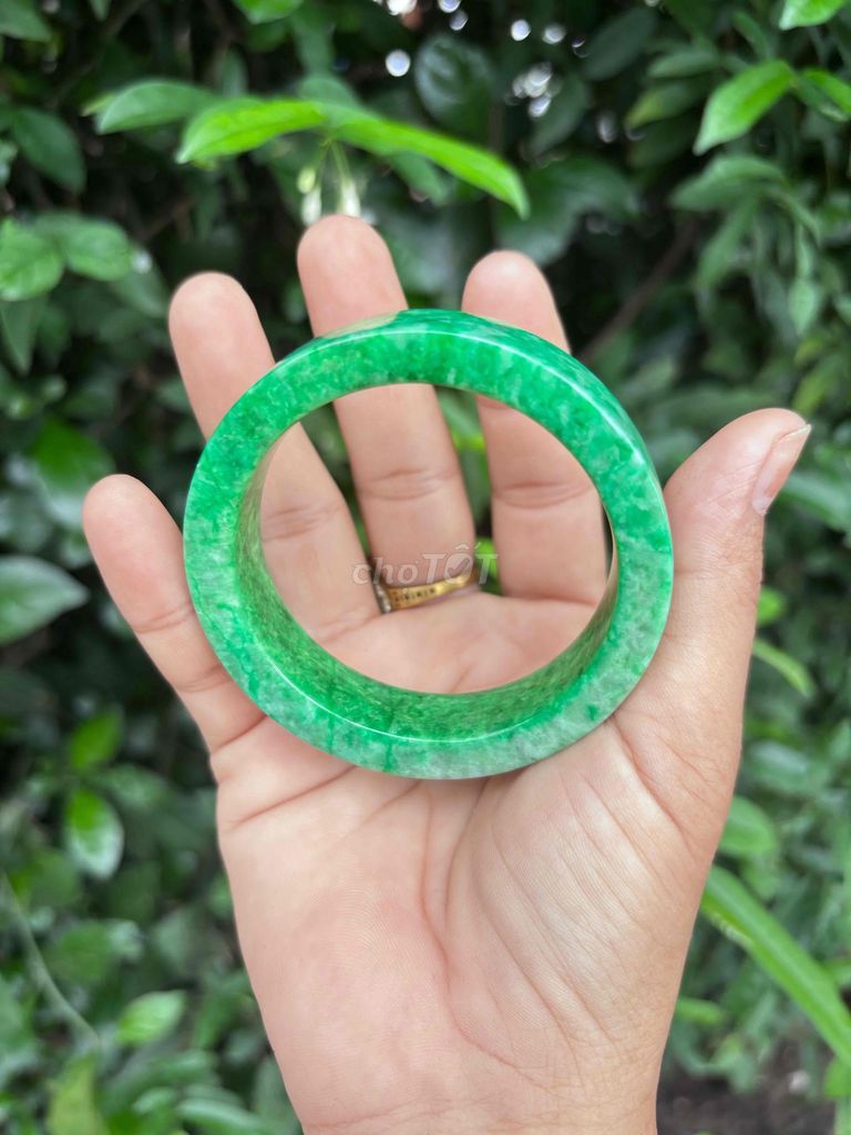 Vòng tay Cẩm thạch Nữ Ni 53 Xanh. Mua bán Phụ kiện thời trang khác tại Huyện Vĩnh Hưng Long An được đăng bởi Tuyết Trần hình 1