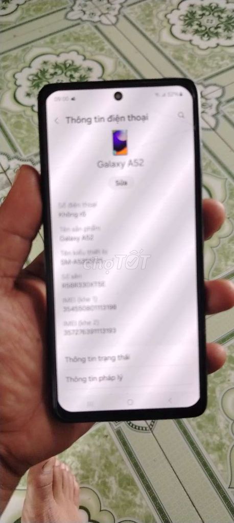 Samsung A52 256GB Đen. Mua bán Điện thoại tại Huyện Tiểu Cần Trà Vinh được đăng bởi Thơ hình 1