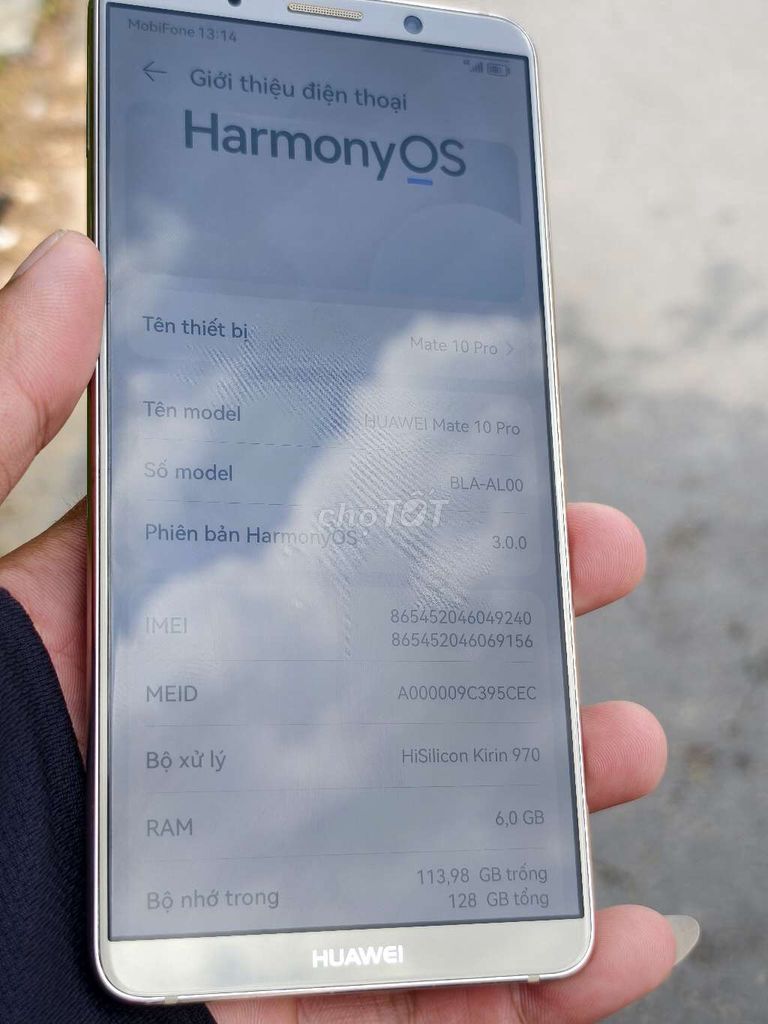 Huawei Mate 10 Pro 128GB Nâu. Mua bán Điện thoại tại Huyện Hồng Dân Bạc Liêu được đăng bởi Tài hình 1