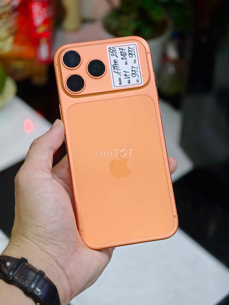 iPhone 17 Promax 256GB Cam VN/A giá siêu rẻ. Mua bán Điện thoại tại Quận Đống Đa Hà Nội được đăng bởi Lâm Bảo Tuyên hình 1