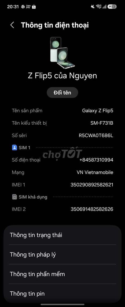 flip 5. Mua bán Điện thoại tại Quận Hai Bà Trưng Hà Nội được đăng bởi Trung Nguyễn hình 1
