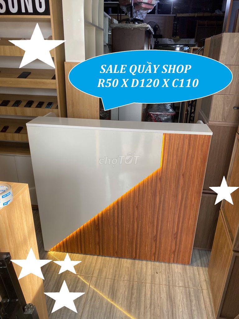 SALE "QUẦY SHOP" & " BÀN TÍNH TIỀN PC "