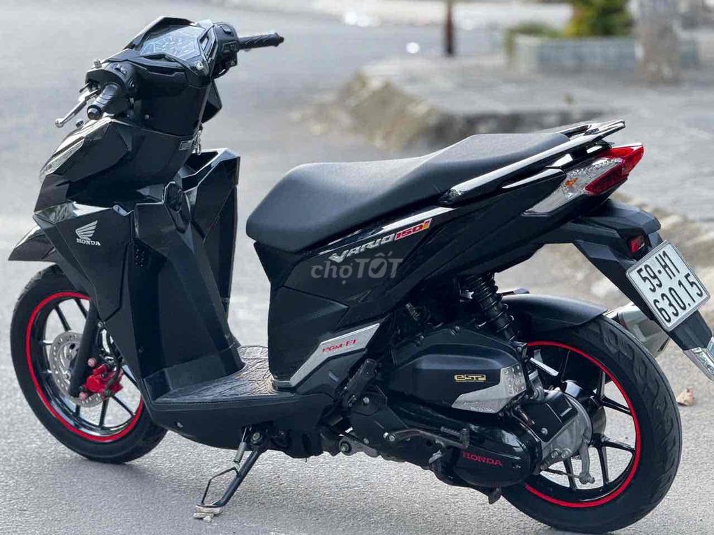 Honda Vario 150 2017 Đen 22000 km. Mua bán Xe máy tại Quận Bình Tân Tp Hồ Chí Minh được đăng bởi XE MÁY TẤN ĐỘ hình 4