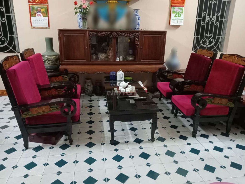 BỘ BÀN GHẾ SƠN MÀI ( 10 CHIẾC). Mua bán Bàn ghế tại Huyện Thanh Trì Hà Nội được đăng bởi Mr Quang Tú hình 1