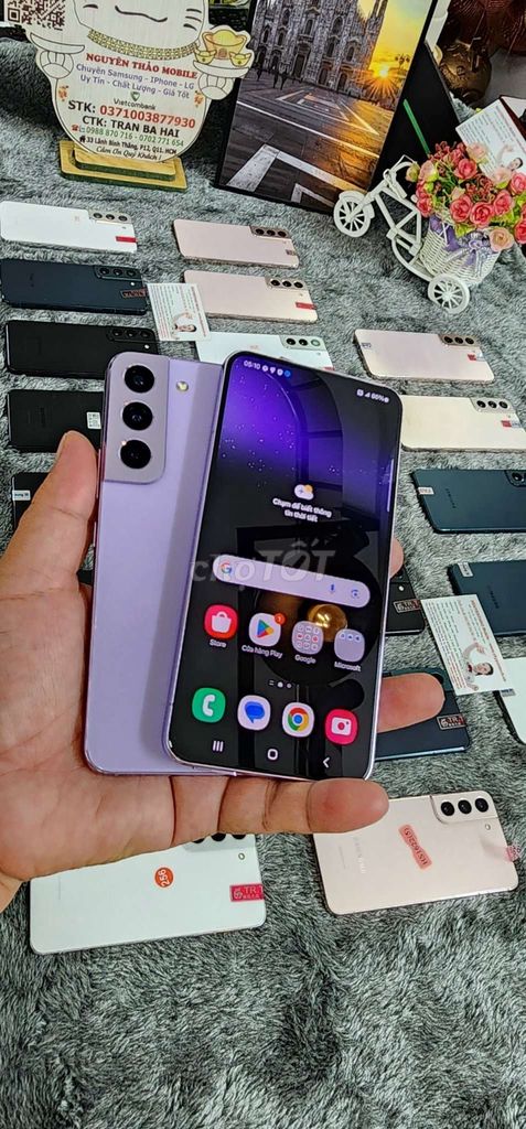 Samsung S22plus 5G 2sim zin áp ; có bảo hành dài. Mua bán Điện thoại tại Quận Bình Thạnh Tp Hồ Chí Minh được đăng bởi Minh phương hình 1