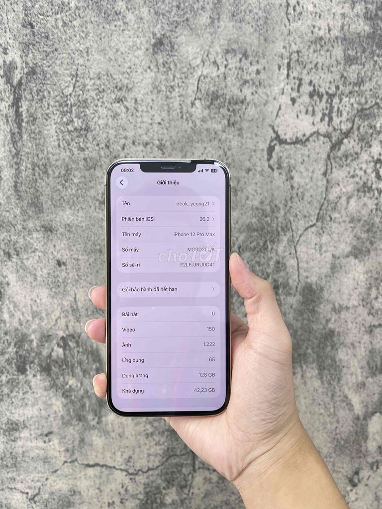 Apple iPhone 12 Pro Max 128GB Vàng. Mua bán Điện thoại tại Thành phố Nam Định Nam Định được đăng bởi Tan Hoang hình 1