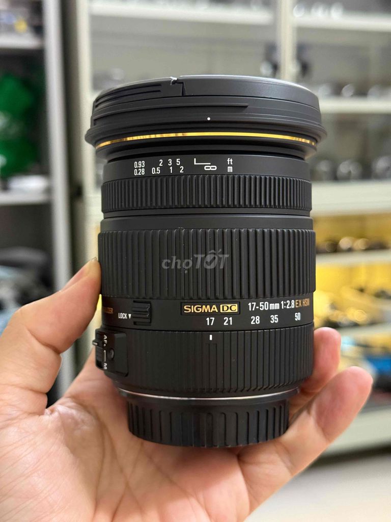 Ống Kính Sigma 17-50 For Canon Mới 99%. Mua bán Máy ảnh, Máy quay tại Quận Cầu Giấy Hà Nội được đăng bởi Vũ Tiệp Camera hình 1