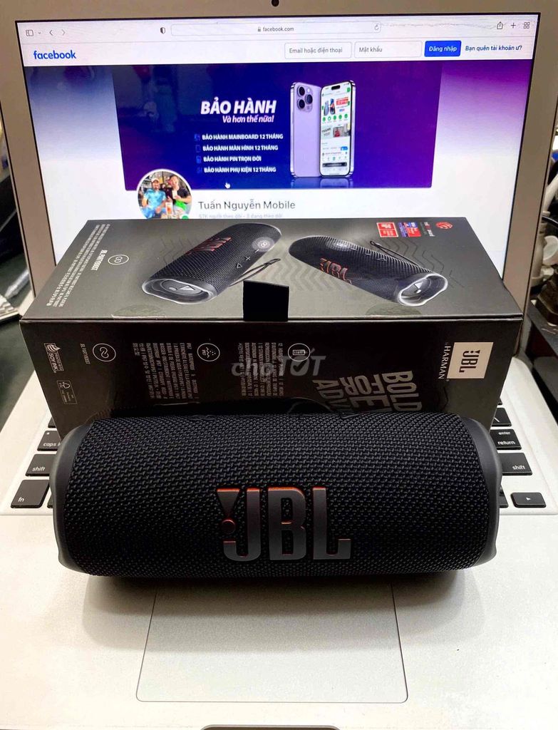 Loa Bluetooth JBL FLIP 6 - Hàng Chính hãng PGI. Mua bán Tivi, Âm thanh tại Quận 3 Tp Hồ Chí Minh được đăng bởi Tuấn Nguyễn hình 1
