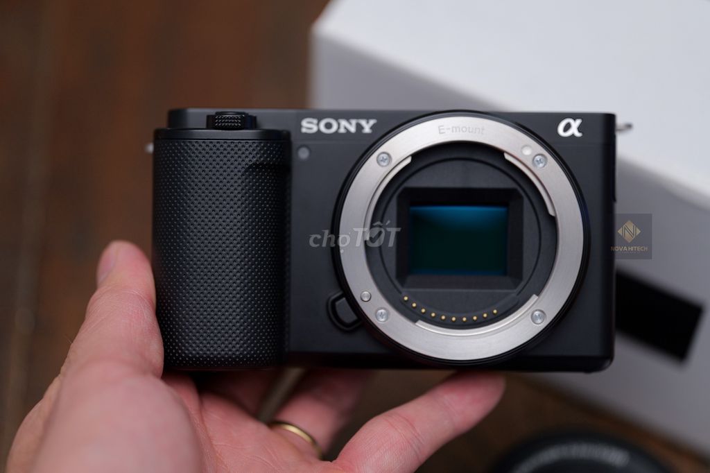 Máy ảnh Sony ZVE10 kit 16-50 ii Đen. Mua bán Máy ảnh, Máy quay tại Quận 3 Tp Hồ Chí Minh được đăng bởi NOVA HITECH hình 1