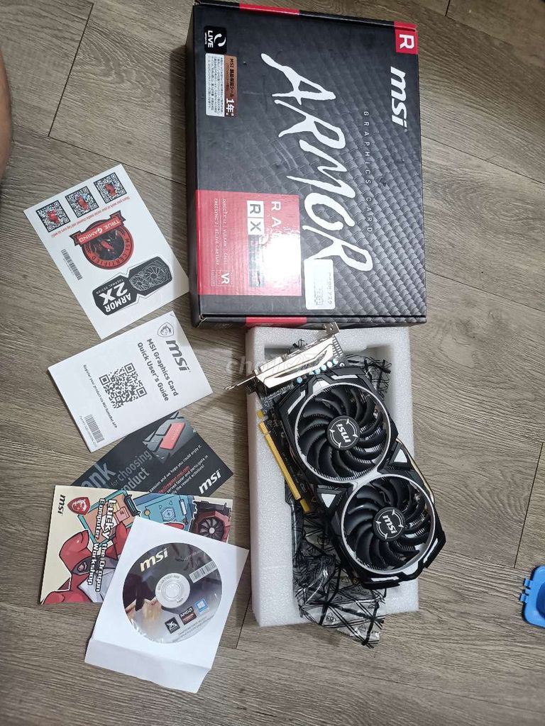 MSI RX 570 8GB Box đẹp keng.. Mua bán Linh kiện (RAM, Card...) tại Quận 3 Tp Hồ Chí Minh được đăng bởi Đinh Tiến Chọt hình 1