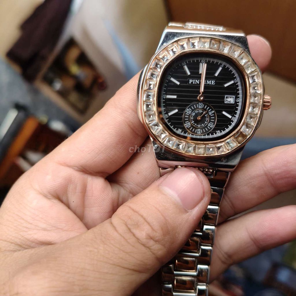 Đồng hồ PINTIME Nam Kim loại. Mua bán Đồng hồ tại Huyện Hòa Vang Đà Nẵng được đăng bởi Chiến Nguyễn hình 1