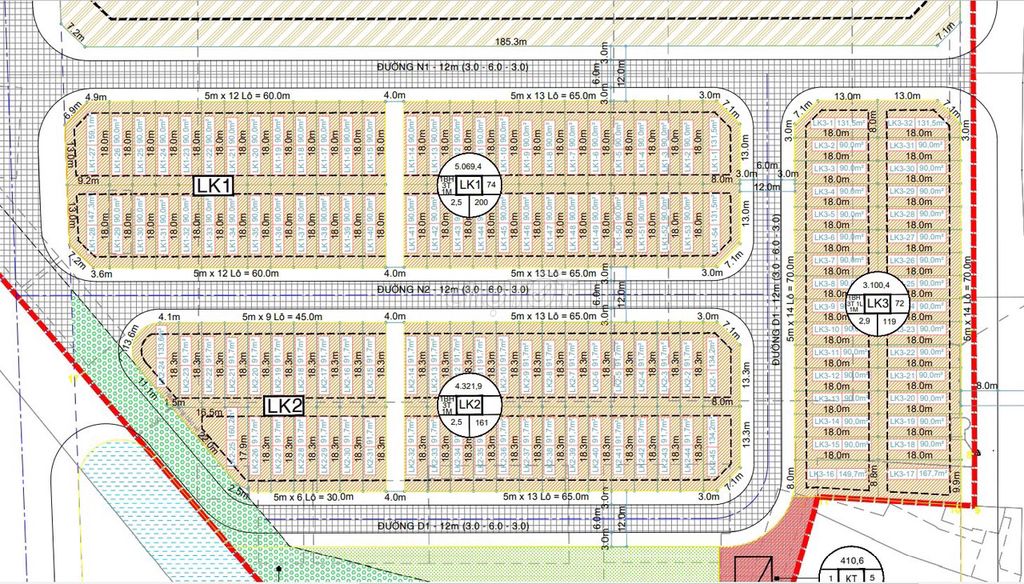 Chính Chủ Bán Nhanh Nền 5 x 18m - 6,8 tỷ - Khải Vy - đường Đào Trí