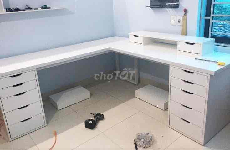 BÀN LÀM VIỆC 2M4 ( 2 CHỖ NGỒI ) FREESHIP. Mua bán Bàn ghế tại Thành phố Thủ Đức Tp Hồ Chí Minh được đăng bởi Nội Thất SouThen hình 6