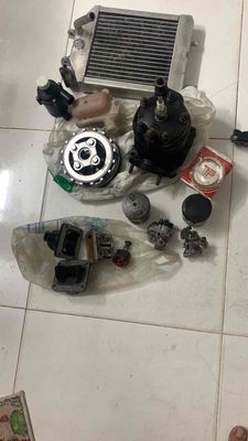 Phụ tùng xe hai thì Đầu lòng 126 co bt bac đủ bộ