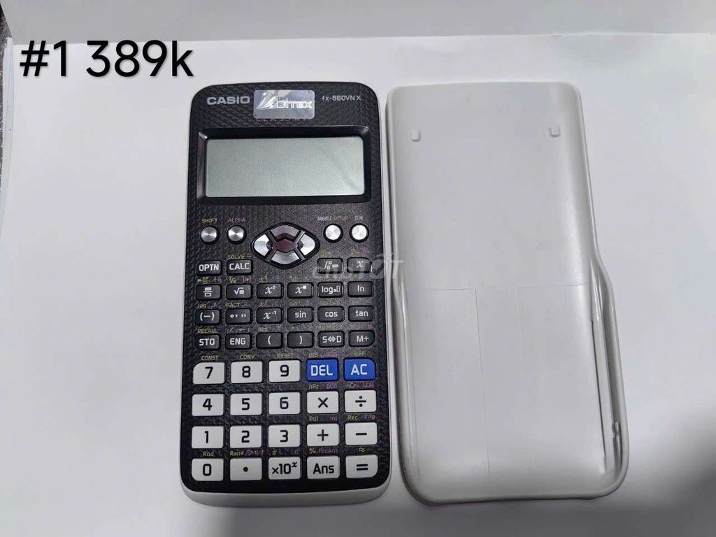 Máy tính Casio fx-580VN X Đen. Mua bán Đồ dùng văn phòng tại Huyện Mỹ Tú Sóc Trăng được đăng bởi K KN hình 1