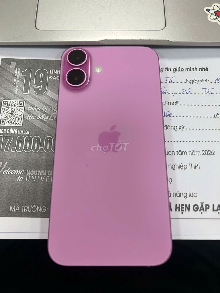 iPhone 16 Plus 128GB Tím. Mua bán Điện thoại tại Quận 4 Tp Hồ Chí Minh được đăng bởi Huỳnh Ngọc Toàn hình 1