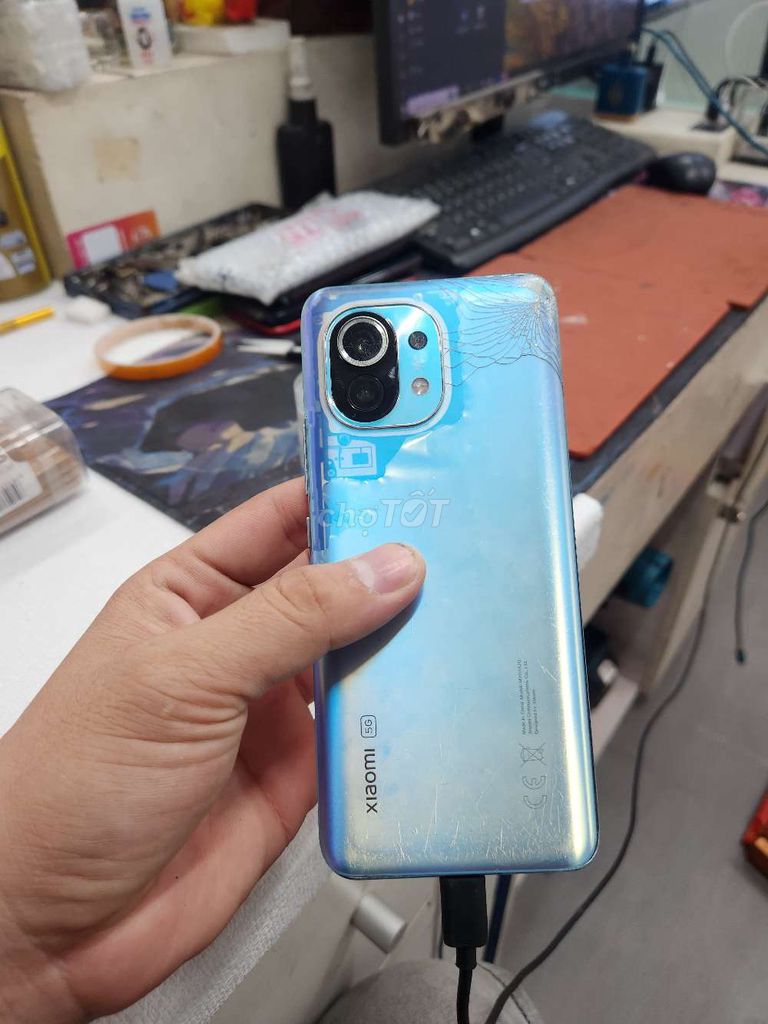 Xiaomi Mi 11 8GB/256GB Xanh. Mua bán Điện thoại tại Thành phố Thủ Đức Tp Hồ Chí Minh được đăng bởi Nhi nhi shop hình 1
