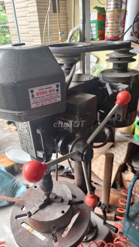 Máy khoan và tarô Nichiren NST-14B 220V. Mua bán Đồ chuyên dụng, Giống nuôi trồng tại Huyện Hóc Môn Tp Hồ Chí Minh được đăng bởi Phúc Thuận hình 1