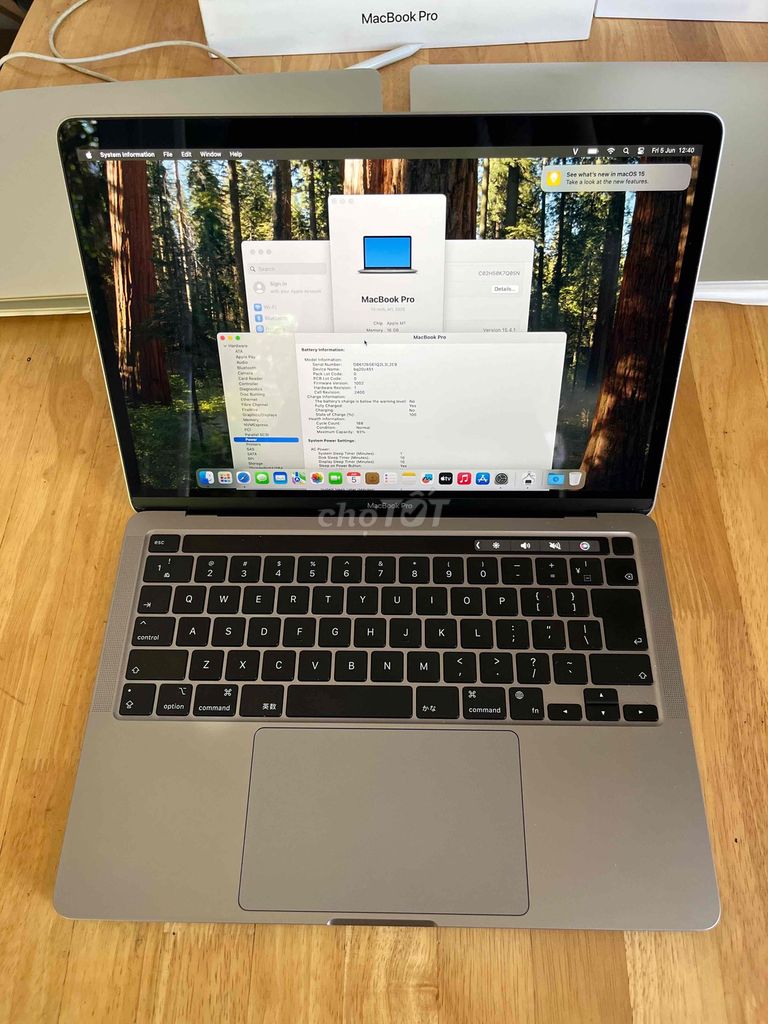 MacBook Pro M1 Ram 16GB Ssd 256GB. Mua bán Laptop tại Quận Sơn Trà Đà Nẵng được đăng bởi BƠ BƯ Macbook Cũ hình 1