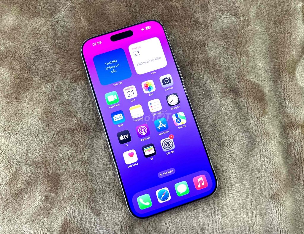 GL iPhone 16 Pro Max 256GB Titan VN BH 6/2026. Mua bán Điện thoại tại Quận Hoàng Mai Hà Nội được đăng bởi Park hình 1