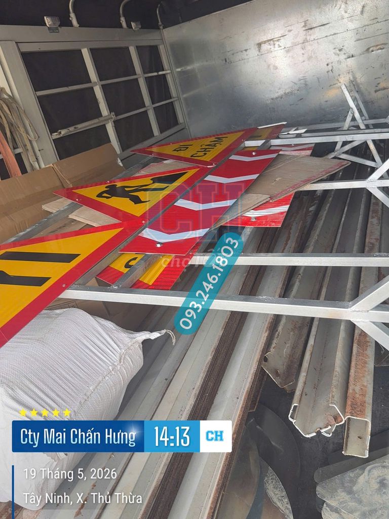 Biển báo giao thông phản quang. Mua bán Đồ chuyên dụng, Giống nuôi trồng tại Huyện Thủ Thừa Long An được đăng bởi Chấn Hưng Company hình 1
