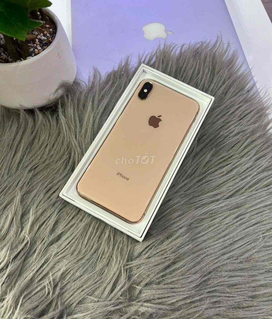 IPhone Xs max vàng 256g QTế pin thay mới