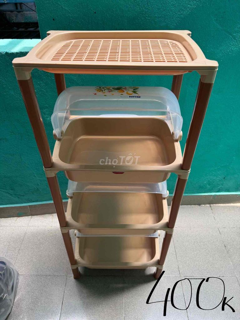 Kệ chén Duy Tân size trung có nắp mới 99%. Mua bán Dụng cụ nhà bếp tại Quận 5 Tp Hồ Chí Minh được đăng bởi TN hình 1