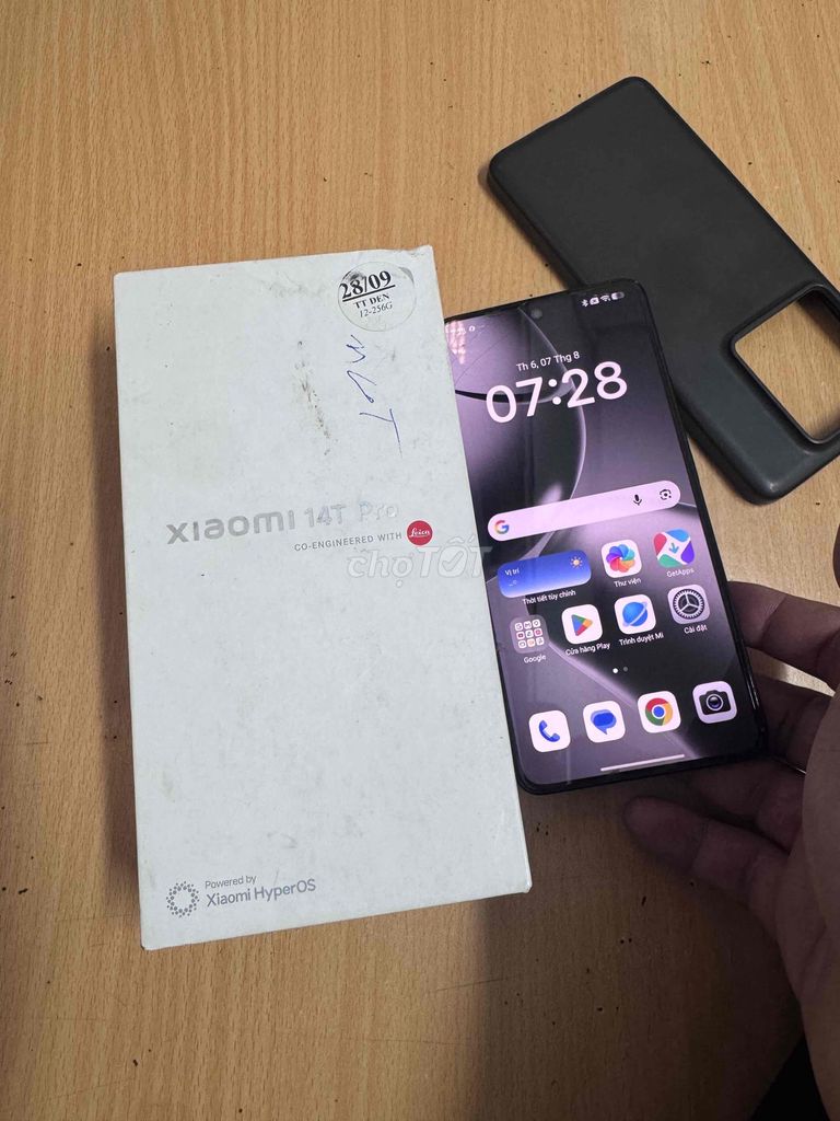 Xiaomi 14T Pro 256GB 97% bh hãng 10-2026 full box. Mua bán Điện thoại tại Huyện Long Thành Đồng Nai được đăng bởi Hiếu nguyễn hình 1